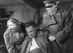 Кадр фильма Ф. Эрмлера &laquo;Великий перелом&raquo;.